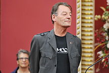 Walter Boudreau na cerimônia de premiação da Ordem Nacional de Quebec em junho de 2013.