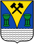 Escudo de la ciudad de Weißwasser / Oberlausitz