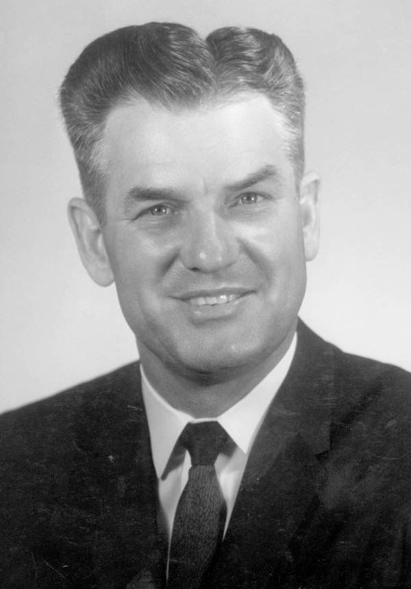 Wayne Mixson's portrait from the Florida House of Representatives in 1968