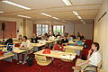 De zaal tijdens Kurt Jansson over Wikimedia Duitsland