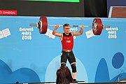 Deutsch: Gewichtheben bei den Olympischen Jugendspielen 2018; Tag 2, 10. Oktober 2018; Jungen 62 kg English: Weightlifting at the 2018 Summer Youth Olympics at 8 October 2018 – Boys' 62 kg