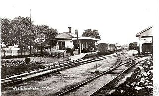 <span class="mw-page-title-main">Westerham railway station</span> Former railway station in England