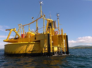 <span class="mw-page-title-main">Single buoy mooring</span> Offshore mooring buoy with connections for loading or unloading tankers