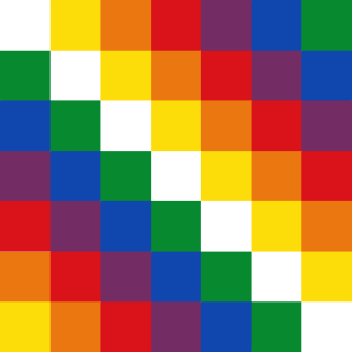 <span class="mw-page-title-main">Wiphala</span> Flag representing native people in South America