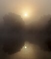 Wschód słońca nad Wisłą, między Tyńcem a Piekarami, 20200912 0648 4055.jpg