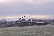 The Millennium Bridge from South Bank York millennium bridge.jpg