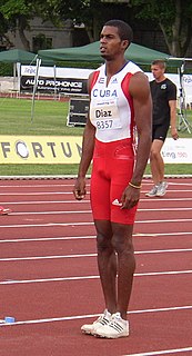 Yunior Díaz athletics competitor