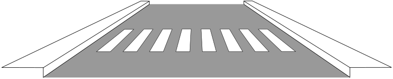 File:Zeichen 293 - Fußgängerüberweg, StVO 1970.svg