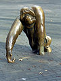 Bronzener Affe