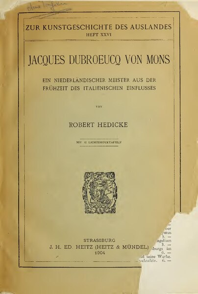 File:Zur Kunstgeschichte des Auslandes 026 Jacques Dubroeucq von Mons (IA jacquesdubroeucq00hedi).pdf