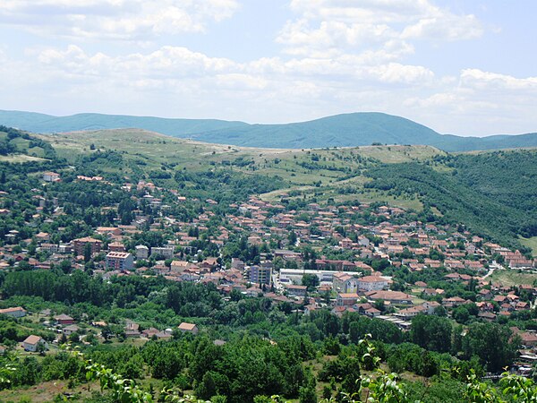 Panorama of Zvečan