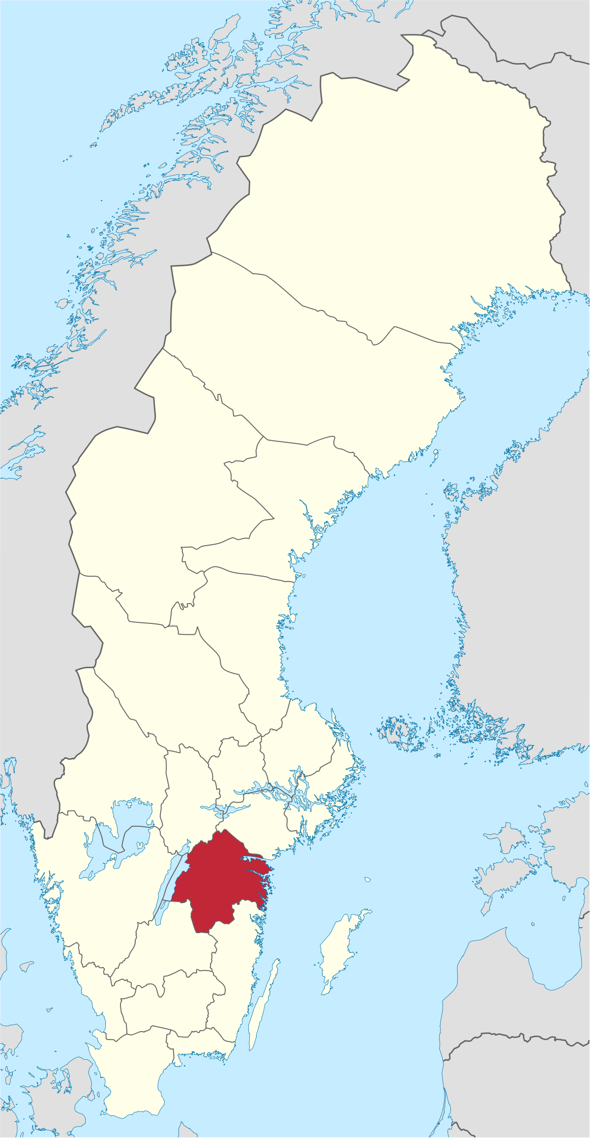 エステルイェータランド県 - Wikipedia