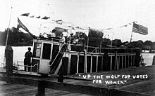 "Up the Wolf for Votes for Women" "Up the Wolf for Votes for Women" c. 1910.jpg