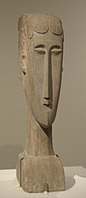 Kopf, 1912. Diese Skulptur wird im Metropolitan Museum of Art gezeigt