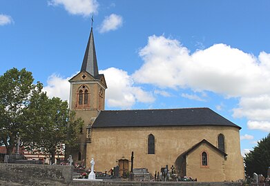 La glèisa de Sent Pèr.