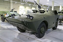 BRDM-1 im Museum für russische Militärgeschichte in Padikovo, Bezirk Istra, Gebiet Moskau.