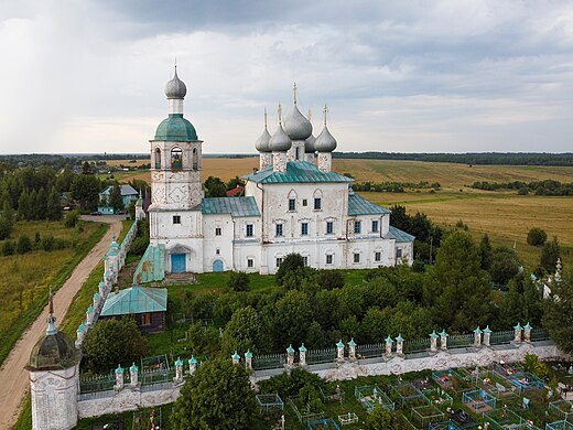 246. Ильинская церковь, Ильинское, Сокольский район Автор — Александр Антонов гугл-картовский