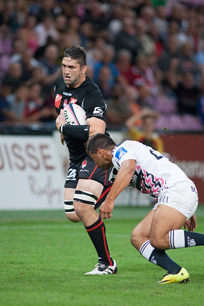 File:- Lyon olympique universitaire vs. Stade français, 8th August 2014 (18).jpg