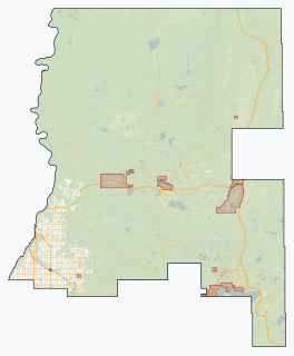 Northern Sunrise County Municipal district in Alberta, Canada