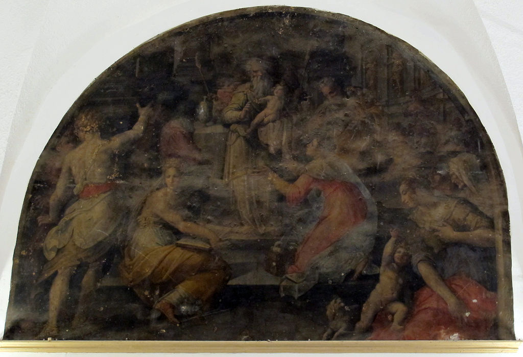 09 Giovan Battista Naldini e bottega (attr.), Presentazione di Gesù al Tempio, 1575-80 ca..JPG