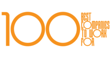 The logo of Fortune's 100 Best Companies to Work For list. 100 Best Companies to Work For.png