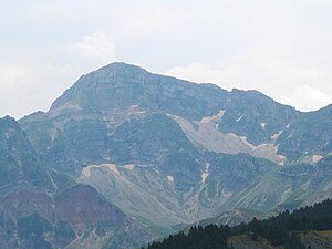 Kakarditsa, main peak of the Tzoumerka massif