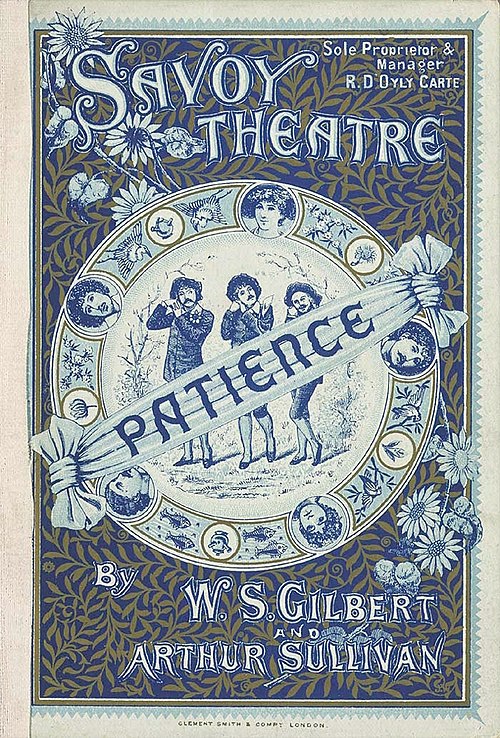 1881 Programme for Patience