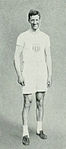 Platt Adams, Olympiasieger im Standhochsprung, erreichte in der Endwertung Platz fünf