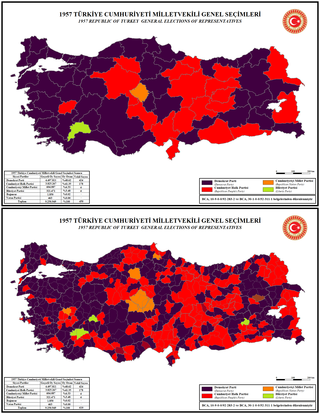 <span class="mw-page-title-main">1957 Turkish general election</span>