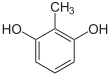 2,6-dihydroxytoluene.svg