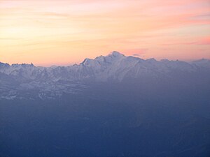 Mont-Blanc-Gruppe: Topographie, Geologie, Klima