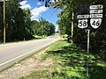 File:2017-06-26 15 43 28 View east along U.S. Route 58 Business and south along Virginia State Route 46 Truck (Main Street) at Athletic Field Road in Lawrenceville, Brunswick County, Virginia.jpg