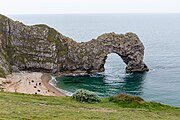 Durlde Door along the Jurassic Coast.