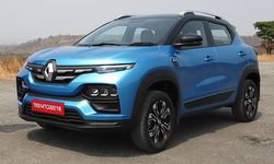 2021 Renault Kiger RXZ (India) front view.png