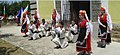 Бърдарските танцьори в Гостиля 2017 г. на храмовия празник