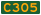 AUS Alphanumeric Route C305.svg