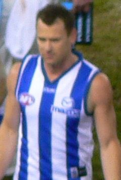 Simpson with North Melbourne in 2007