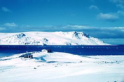 Admiralty Bay, King George Island Foto von 1962