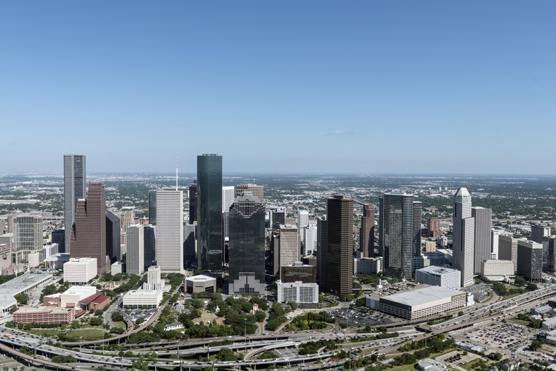 File:Aerial views of the Houston, Texas, skyline in 2014 LCCN2014632207.tif