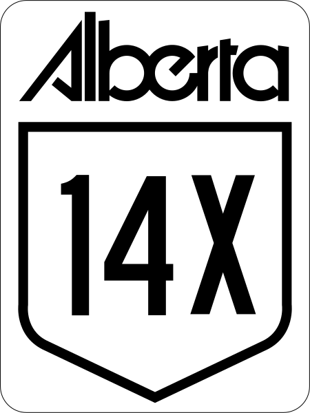 File:Alberta Highway 14X (1970s).svg