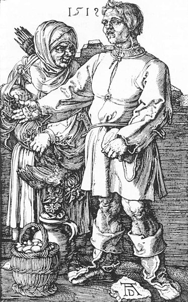 File:Albrecht Dürer - The Peasant and His Wife at the Market - WGA7324.jpg