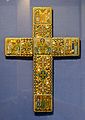 Cross from a reliquary or altar, c. 1170, Frenh origin. British Museum, London