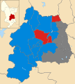 Amber Valley UK local election 2003 map.svg