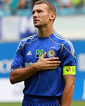 Andriy Shevchenko avec le Dynamo Kiev