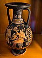 Apulian red figure pelike - RVAp extra - youth and woman with Eros - Lyon MBA L 639