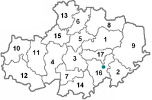 Aqmola districts numbered.PNG