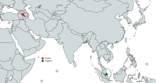 <span class="mw-page-title-main">Armenia–Singapore relations</span> Bilateral relations