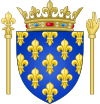 Arms of Charles V of France (counter-seal).svg