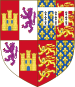 Description de l'image Arms of John of Gaunt, King of Castile.svg.