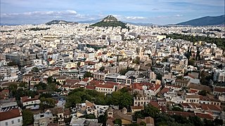 <span class="mw-page-title-main">Mount Lycabettus</span> Neighborhood in Athens, Attica, Greece